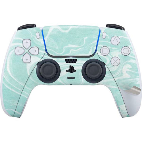 Mint Marbling PS5 Pro Disk Bundle  Skin